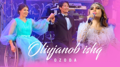 Постер клипа Ozoda — Oliyjanob Ishq